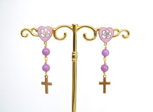 Rosary earring